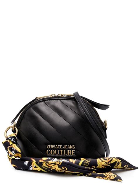 versace jeans couture logo plaque shoulder bag|versace jeans couture ittierre.